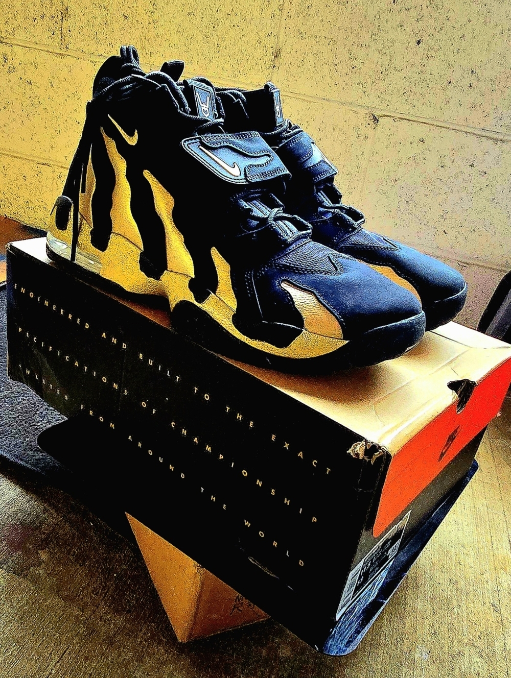 Nike Air DT Max '96 "Colorado" - Black/Vegas Gold - Size 11.5 - New In Box